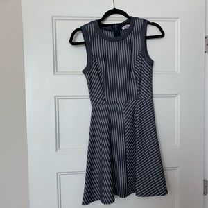 BCBG Jean & White Sheath Dress